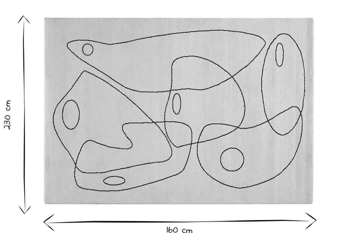 Best Miliboo Alfombra 160 x 230 cm ARTISTE