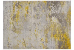 Store Miliboo Alfombra crudo y amarillo 160 x 230 cm CAPS