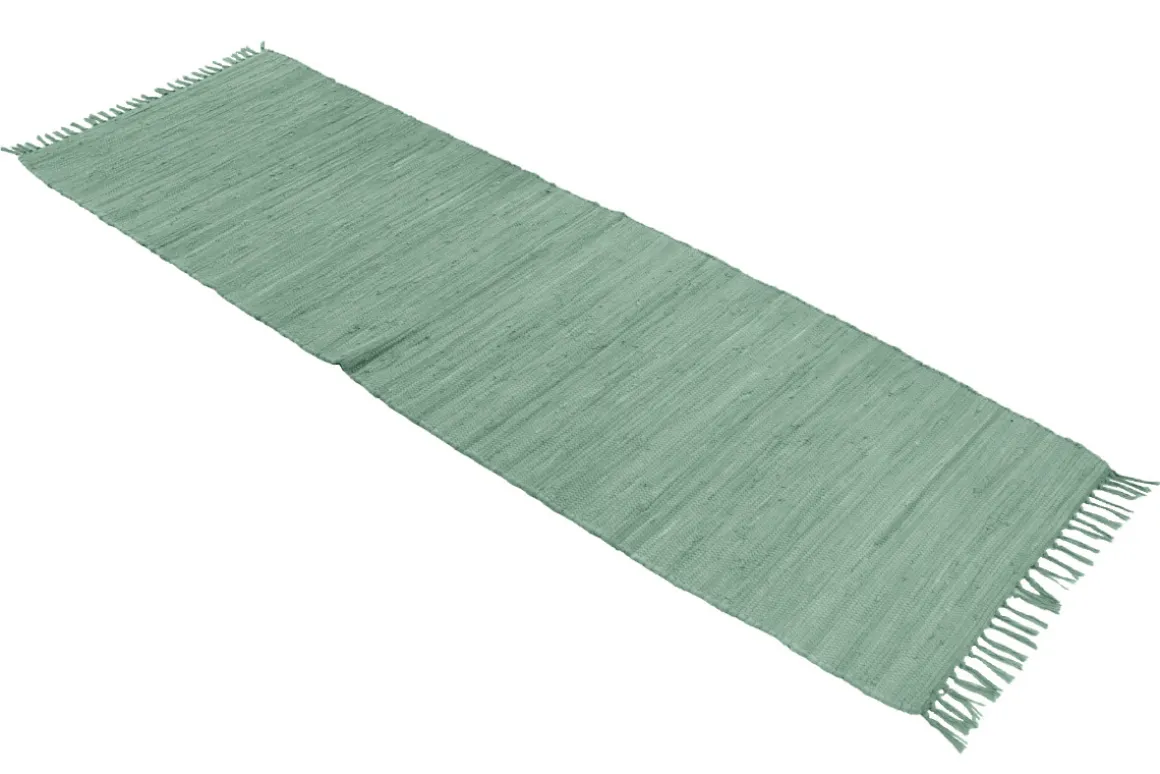 Best Miliboo Alfombra de pasillo verde celadón 60 x 200 cm AUBAGNE