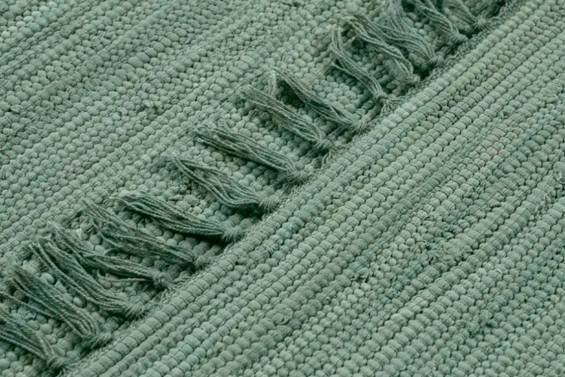 Best Miliboo Alfombra de pasillo verde celadón 60 x 200 cm AUBAGNE