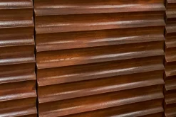 Online Miliboo Aparador de 3 puertas de madera oscura maciza de mango y metal negro 140 cm ONDA