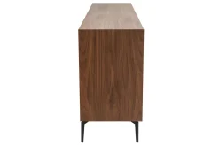 Online Miliboo Aparador de diseño de contrachapado de nogal 180 cm BLISS
