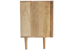 Discount Miliboo Aparador en mango con puertas correderas ALBA