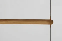 Online Miliboo Aparador escandinavo blanco brillante y fresno 160cm MELKA