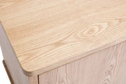 Flash Sale Miliboo Aparador nórdico de fresno con puertas y cajones 160 cm FIFTIES