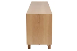 Clearance Miliboo Aparador nórdico de madera clara 195 cm SID