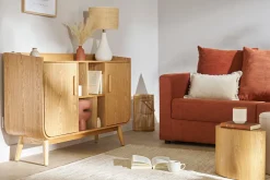 Hot Miliboo Aparador vintage madera fresno HALLEN
