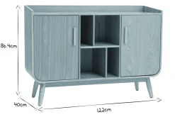 Hot Miliboo Aparador vintage madera fresno HALLEN