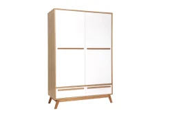 Best Miliboo Armario dos puertas diseno escandinavo HELIA