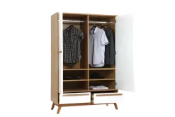 Best Miliboo Armario dos puertas diseno escandinavo HELIA