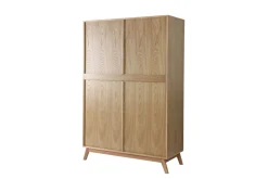 Best Miliboo Armario dos puertas diseno escandinavo HELIA