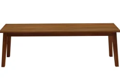 Outlet Miliboo Banco de jardín de madera maciza 145 cm CANOPEE