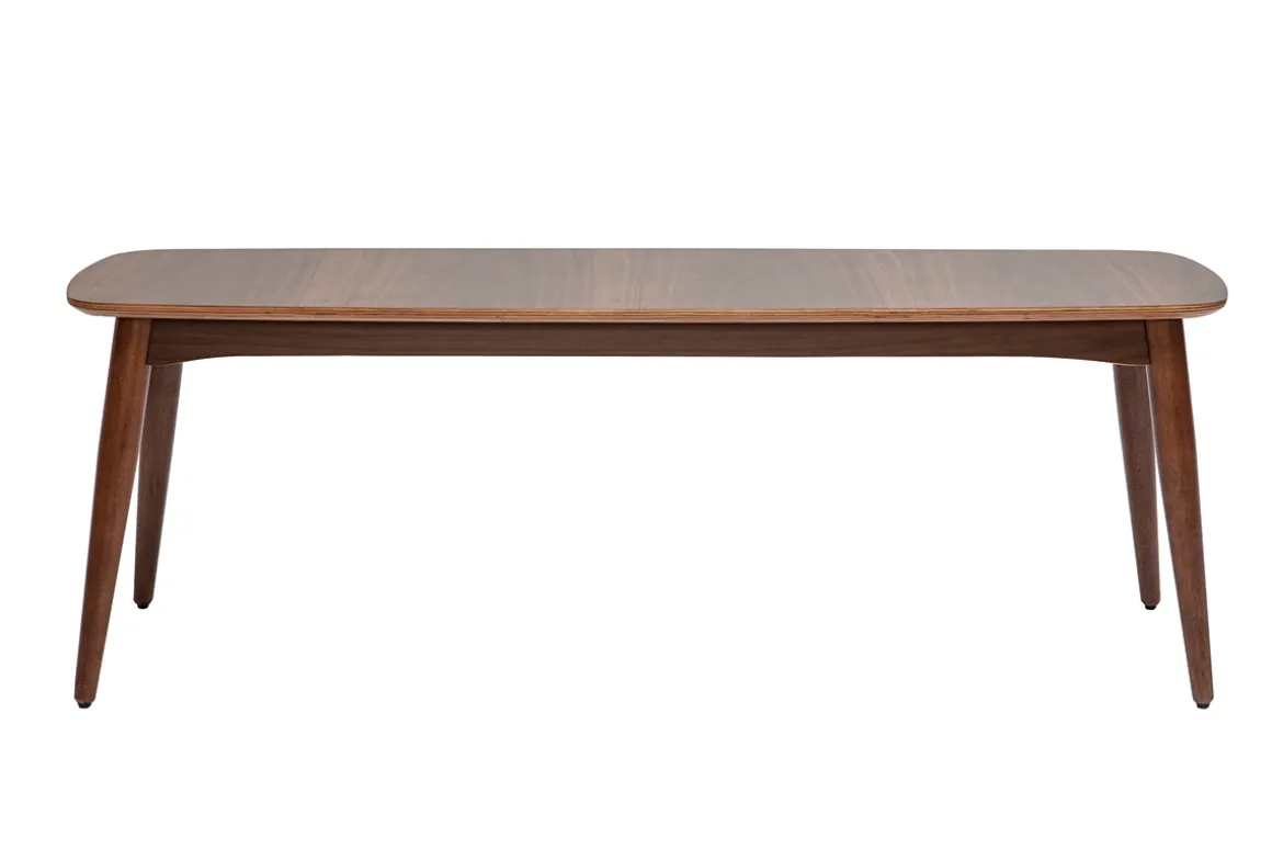 New Miliboo Banco vintage de nogal de 130 cm de altura NORDECO