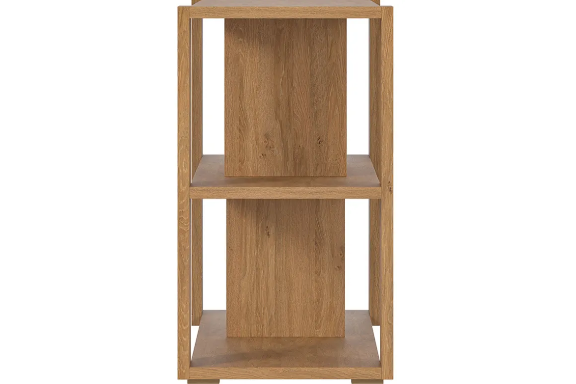 Store Miliboo Biblioteca baja roble L168 cm MUSSO