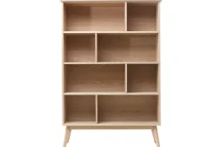 Online Miliboo Biblioteca escandinava roble 165cm INGRID