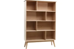 Online Miliboo Biblioteca escandinava roble 165cm INGRID