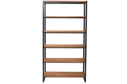 Sale Miliboo Biblioteca industrial metal y madera ARISTOTE