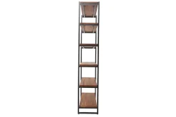 Sale Miliboo Biblioteca industrial metal y madera ARISTOTE
