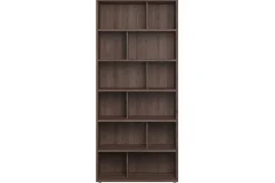 Best Sale Miliboo Biblioteca moderna efecto nogal EPURE