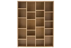 Best Sale Miliboo Biblioteca moderna en madera color roble RYTHM
