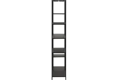 Discount Miliboo Biblioteca moderna en metal negro A165 cm PODIUM