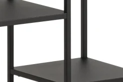 Discount Miliboo Biblioteca moderna en metal negro A165 cm PODIUM