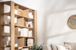 Flash Sale Miliboo Biblioteca separador de espacios acabado roble MUSSO
