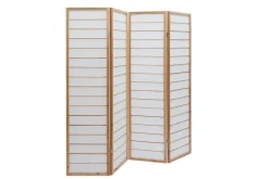 Sale Miliboo Biombo japonés de madera natural y papel de arroz GIBON