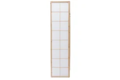 Outlet Miliboo Biombo japonés de madera y papel IKUYO