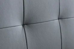 Hot Miliboo Cabecero capitoné gris oscuro 160 cm HALCIONA