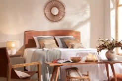 Cheap Miliboo Cabecero de cama de madera maciza 160 cm BOHEMIAN