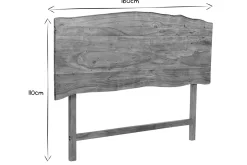 Cheap Miliboo Cabecero de cama de madera maciza 160 cm BOHEMIAN