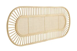 Sale Miliboo Cabecero de cama de ratán natural y mimbre 165 cm BOW