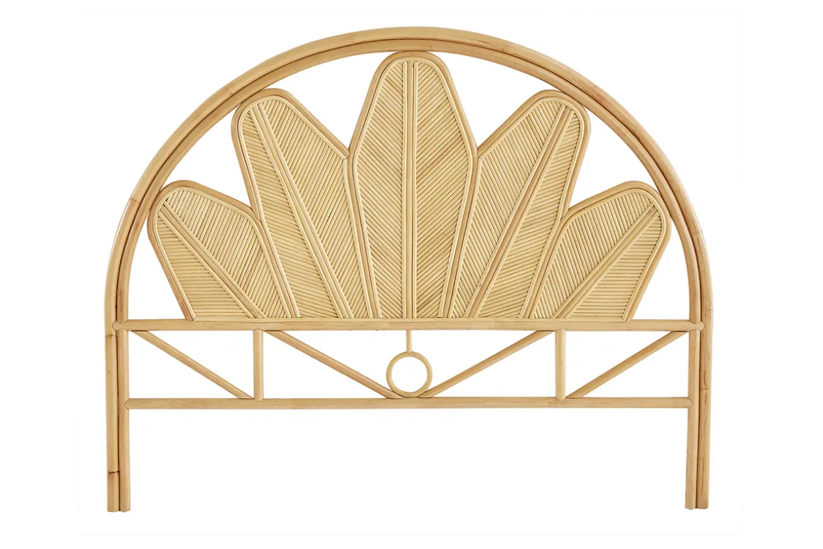 Flash Sale Miliboo Cabecero de cama de ratán natural 160 cm NALAH