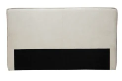 Best Sale Miliboo Cabecero de cama de tela efecto aterciopelado natural 196 cm MARCIA