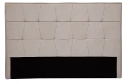 Flash Sale Miliboo Cabecero de cama de tela efecto aterciopelado beige 170 cm SUKA