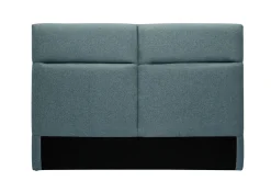 Online Miliboo Cabecero de cama de tela verde grisáceo 164 cm CHELSEA