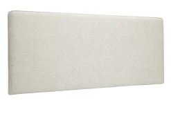 Store Miliboo Cabecero de cama para colgar de tela beige 180 cm LILY