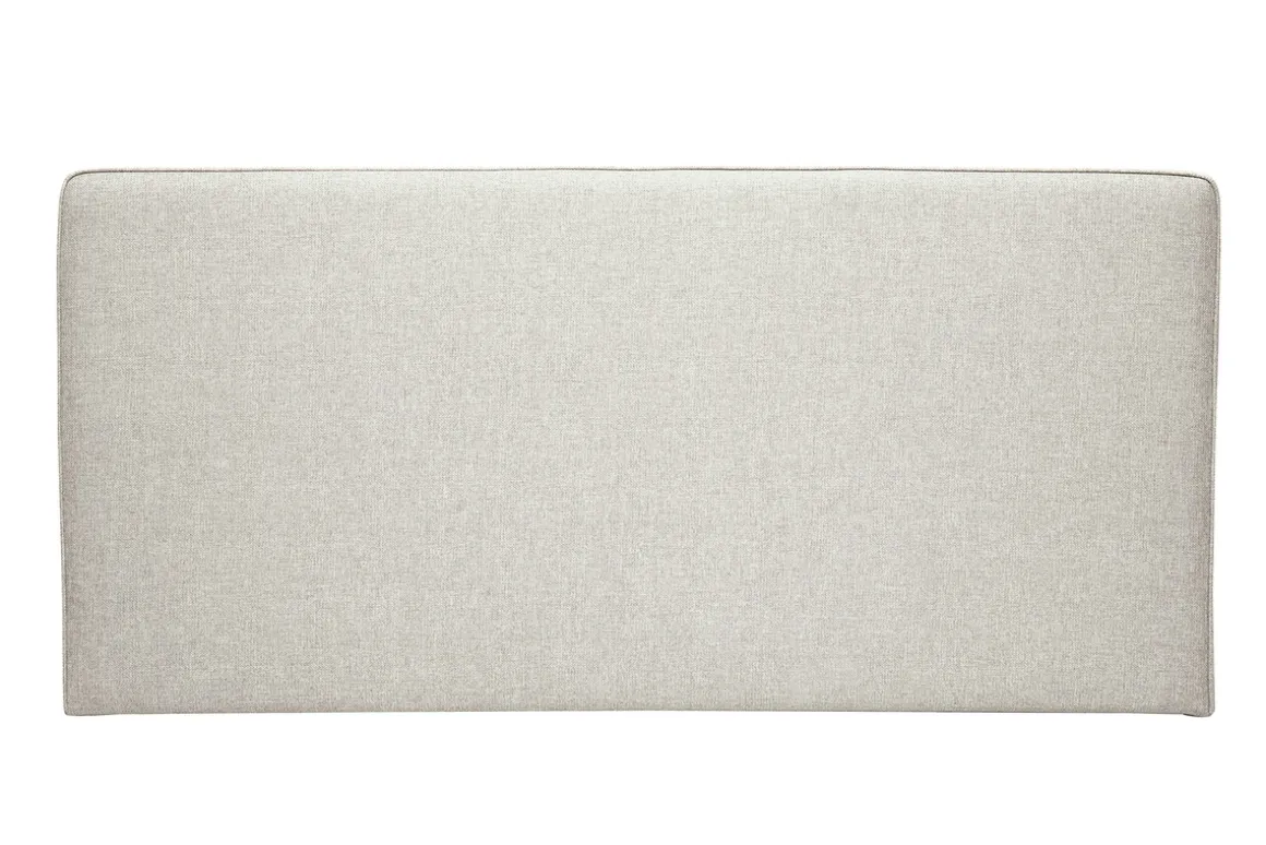 Discount Miliboo Cabecero de cama para colgar de tela beige 160 cm LILY