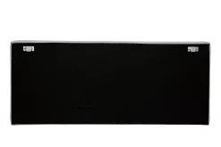 Clearance Miliboo Cabecero de cama para colgar de tela efecto aterciopelado gris 180 cm LILY