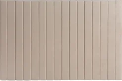 New Miliboo Cabecero en terciopelo beige grisáceo L170 cm NEHA