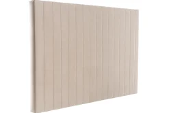 New Miliboo Cabecero en terciopelo beige grisáceo L170 cm NEHA