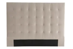 New Miliboo Cabecero en terciopelo topo 160 cm HALCIONA