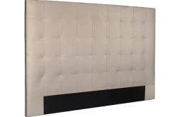 Clearance Miliboo Cabecero en terciopelo topo 180 cm HALCIONA