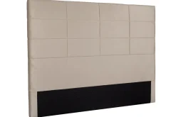 Hot Miliboo Cabecero moderno en terciopelo gris 160 cm ANATOLE