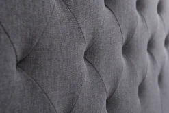 Cheap Miliboo Cabecero tejido gris oscuro 160cm ENGUERRAND