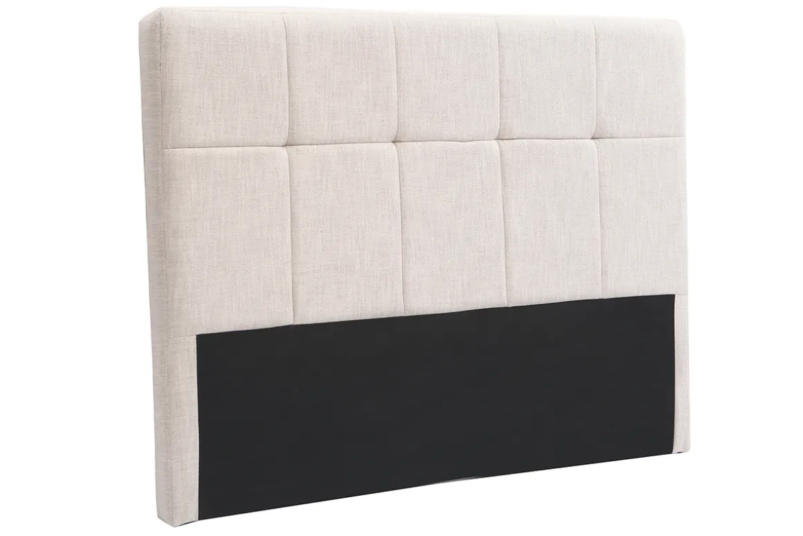 Shop Miliboo Cabecero tejido natural 160cm CLOVIS