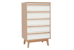 Sale Miliboo Cajonera 5 cajones de diseño escandinavo HELIA