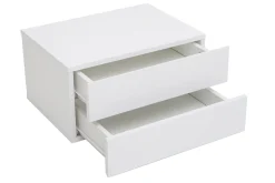 Best Miliboo Cajonera diseño blanco 2 cajones MAX