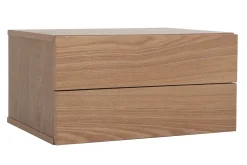 Hot Miliboo Cajonera diseño madera 2 cajones MAX